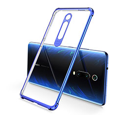 Ultra-thin Transparent TPU Soft Case Cover S03 for Xiaomi Redmi K20 Blue