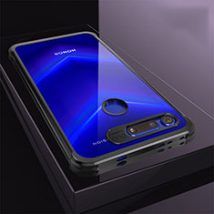 Ultra-thin Transparent TPU Soft Case Cover S04 for Huawei Honor V20 Black