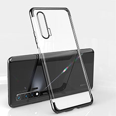 Ultra-thin Transparent TPU Soft Case Cover S04 for Huawei Nova 6 5G Black