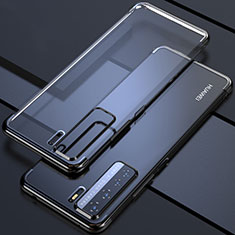 Ultra-thin Transparent TPU Soft Case Cover S04 for Huawei P40 Lite 5G Black