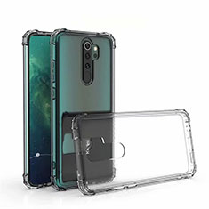 Ultra-thin Transparent TPU Soft Case Cover S04 for Xiaomi Redmi Note 8T Gray