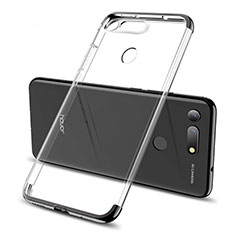 Ultra-thin Transparent TPU Soft Case Cover S06 for Huawei Honor V20 Black