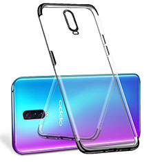 Ultra-thin Transparent TPU Soft Case Cover S06 for Oppo RX17 Pro Black