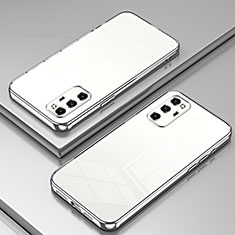 Ultra-thin Transparent TPU Soft Case Cover SY1 for Huawei Honor V30 Pro 5G Silver