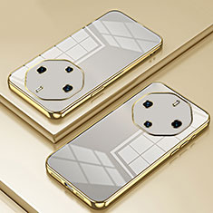 Ultra-thin Transparent TPU Soft Case Cover SY1 for Huawei Mate 60 RS Ultimate Gold