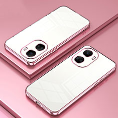 Ultra-thin Transparent TPU Soft Case Cover SY1 for Huawei Nova 10 SE Rose Gold