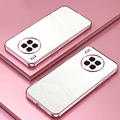 Ultra-thin Transparent TPU Soft Case Cover SY1 for Huawei Nova 8i Rose Gold
