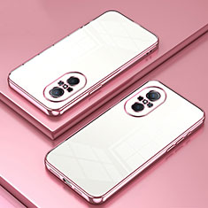 Ultra-thin Transparent TPU Soft Case Cover SY1 for Huawei Nova 9 SE Rose Gold