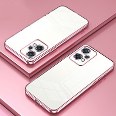 Ultra-thin Transparent TPU Soft Case Cover SY1 for OnePlus Nord CE 2 Lite 5G Rose Gold