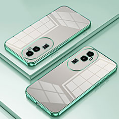 Ultra-thin Transparent TPU Soft Case Cover SY1 for Oppo Reno10 Pro+ Plus 5G Green