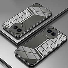 Ultra-thin Transparent TPU Soft Case Cover SY1 for Realme V50 5G Black
