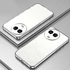 Ultra-thin Transparent TPU Soft Case Cover SY1 for Realme V50 5G Silver