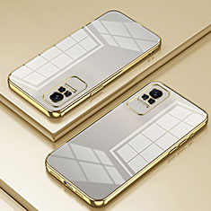 Ultra-thin Transparent TPU Soft Case Cover SY1 for Xiaomi Civi 5G Gold