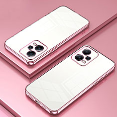 Ultra-thin Transparent TPU Soft Case Cover SY1 for Xiaomi Poco X5 5G Rose Gold
