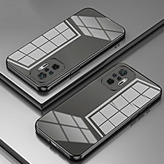 Ultra-thin Transparent TPU Soft Case Cover SY1 for Xiaomi Redmi Note 10 Pro 4G Black
