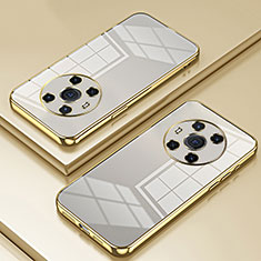 Ultra-thin Transparent TPU Soft Case Cover SY2 for Huawei Honor Magic3 5G Gold