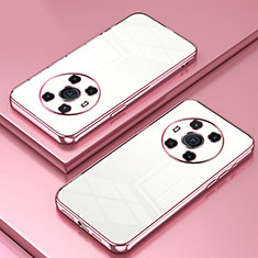 Ultra-thin Transparent TPU Soft Case Cover SY2 for Huawei Honor Magic3 5G Rose Gold