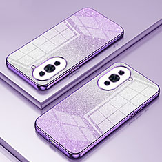 Ultra-thin Transparent TPU Soft Case Cover SY2 for Huawei Nova 10 Pro Purple