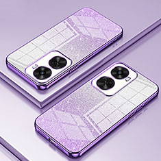 Ultra-thin Transparent TPU Soft Case Cover SY2 for Huawei Nova 11 SE Purple