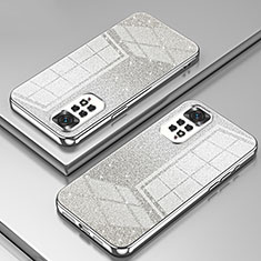 Ultra-thin Transparent TPU Soft Case Cover SY2 for Xiaomi Redmi Note 11 4G (2022) Silver