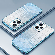Ultra-thin Transparent TPU Soft Case Cover SY2 for Xiaomi Redmi Note 12 Explorer Blue