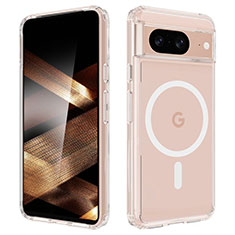 Ultra-thin Transparent TPU Soft Case Cover with Mag-Safe Magnetic for Google Pixel 8 5G Clear