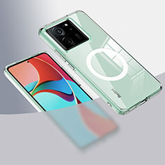 Ultra-thin Transparent TPU Soft Case Cover with Mag-Safe Magnetic QK1 for Xiaomi Redmi K60 Ultra 5G Clear