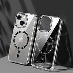 Ultra-thin Transparent TPU Soft Case Cover with Mag-Safe Magnetic TB1 for Apple iPhone 14 Clear