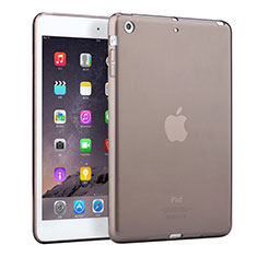 Ultra-thin Transparent TPU Soft Case for Apple iPad Mini 3 Gray