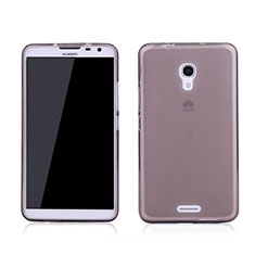 Ultra-thin Transparent TPU Soft Case for Huawei Ascend Mate 2 Gray