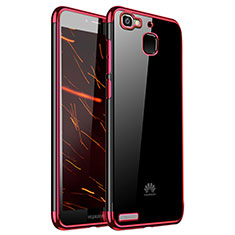 Ultra-thin Transparent TPU Soft Case H01 for Huawei Enjoy 5S Red