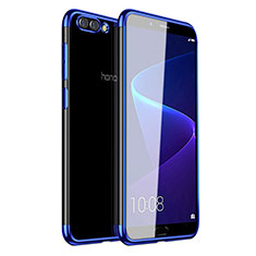 Ultra-thin Transparent TPU Soft Case H01 for Huawei Honor V10 Blue