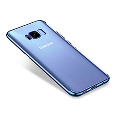 Ultra-thin Transparent TPU Soft Case H01 for Samsung Galaxy S8 Blue