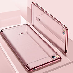 Ultra-thin Transparent TPU Soft Case H01 for Xiaomi Mi 5S Rose Gold