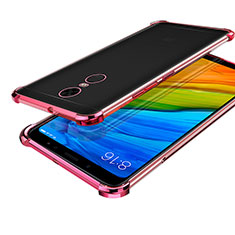 Ultra-thin Transparent TPU Soft Case H01 for Xiaomi Redmi 5 Plus Rose Gold
