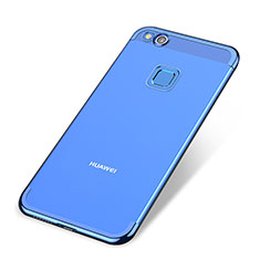 Ultra-thin Transparent TPU Soft Case H02 for Huawei Honor 8 Lite Blue