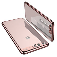 Ultra-thin Transparent TPU Soft Case H02 for Huawei P10 Rose Gold