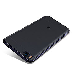Ultra-thin Transparent TPU Soft Case H02 for Xiaomi Mi 5S 4G Blue