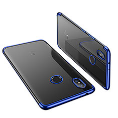 Ultra-thin Transparent TPU Soft Case H02 for Xiaomi Mi A2 Blue