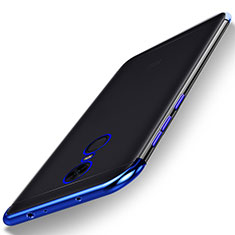 Ultra-thin Transparent TPU Soft Case H02 for Xiaomi Redmi 5 Plus Blue