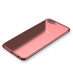 Ultra-thin Transparent TPU Soft Case H03 for Huawei Honor View 10 Red