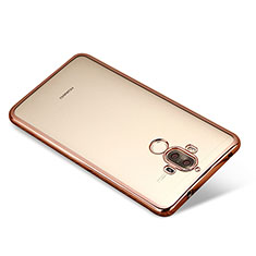 Ultra-thin Transparent TPU Soft Case H03 for Huawei Mate 9 Rose Gold