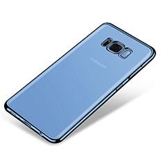 Ultra-thin Transparent TPU Soft Case H03 for Samsung Galaxy S8 Plus Blue