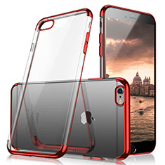 Ultra-thin Transparent TPU Soft Case H05 for Apple iPhone 6 Red