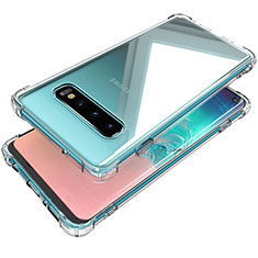 Ultra-thin Transparent TPU Soft Case K04 for Samsung Galaxy S10 5G Clear