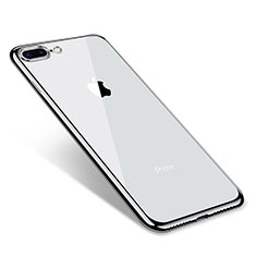 Ultra-thin Transparent TPU Soft Case Q06 for Apple iPhone 7 Plus Silver