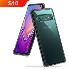 Ultra-thin Transparent TPU Soft Case S01 for Samsung Galaxy S10 5G Gray
