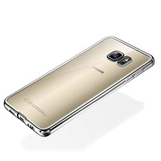 Ultra-thin Transparent TPU Soft Case S01 for Samsung Galaxy S6 Edge+ Plus SM-G928F Silver
