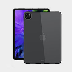 Ultra-thin Transparent TPU Soft Case T02 for Apple iPad Pro 12.9 (2021) Black