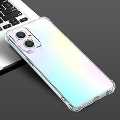 Ultra-thin Transparent TPU Soft Case T02 for Oppo A96 5G Clear